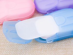(Summer Flash Sale- 50% OFF) Portable Soluble Soap Paper - Buy 5 Get 3 Free