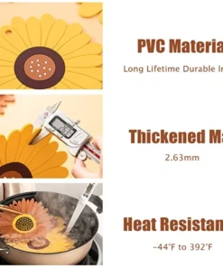 (HOT SALE- 50% OFF) Sunflower Silicone Mat