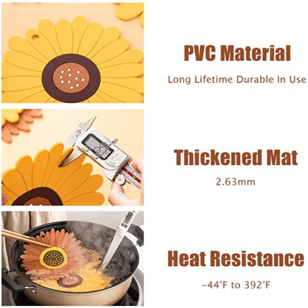 (HOT SALE- 50% OFF) Sunflower Silicone Mat