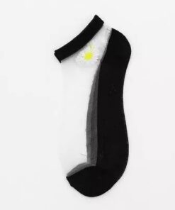 🔥Специјал за денот на мајката🔥🔥Проѕирни чорапи од маргаритка