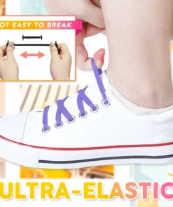 LazyLacey No-Tie Shoelaces (Set of 16)