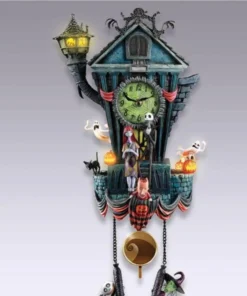 Disney Tim Burton 'The Nightmare Before Christmas' Wall Clock