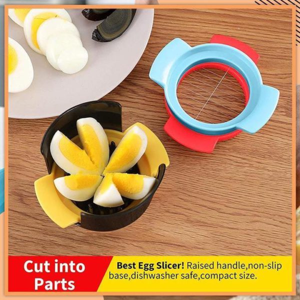 (Venta caliente de verano: 50 % de descuento) Cortador de huevos para utensilios de cocina