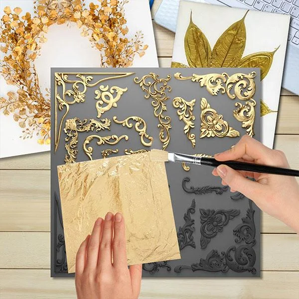 (š„Clearance Big Sale! ONLY TODAY!)Kintsugi Gilding FoilāBUY 2 GET 2 FREE (400 Sheets)