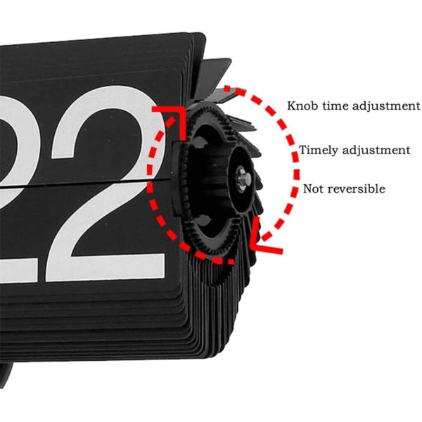 2021 NEW Clock Automatico di Turning Page