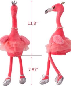 (❤️WOMEN'S DAY FLASH SALE - 50% DI SCONTO) 2021 NUOVO ELEGANTE GIOCATTOLO DI PELUCHE FENICOTTERO CHE CANTA IN STILE DI BALLETTO