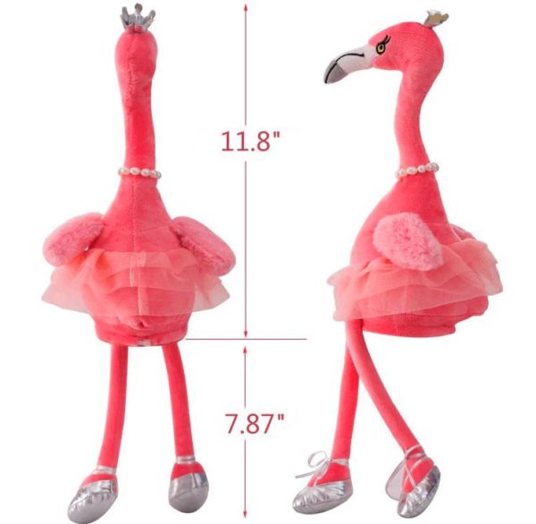 (❤️ FLASH SALE ZUM FRAUENTAG – 50 % RABATT) 2021 NEUES ELEGANTES BALLETT-STIL SINGENDES FLAMINGO-PLÜSCHSPIELZEUG