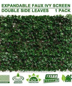 Holiday promotion 50% OFF Expandable Faux Privacy Fence