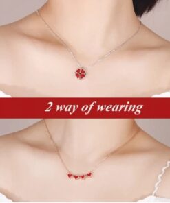 (Mother's Day Pre-Sale- 50% OFF) 2-In-1 Necklace & Rose Box-Buy 2 Get Extra 10%OFF