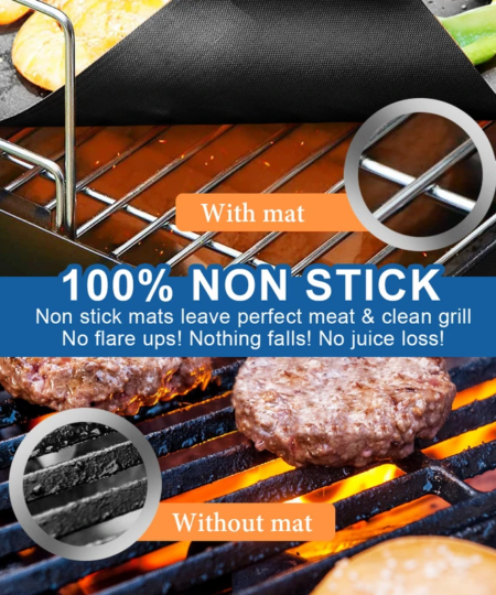 💥Early Summer Hot Sale 50% OFF💥 Non-Stick BBQ Baking Mats & BUY 2 GET 2 FREE