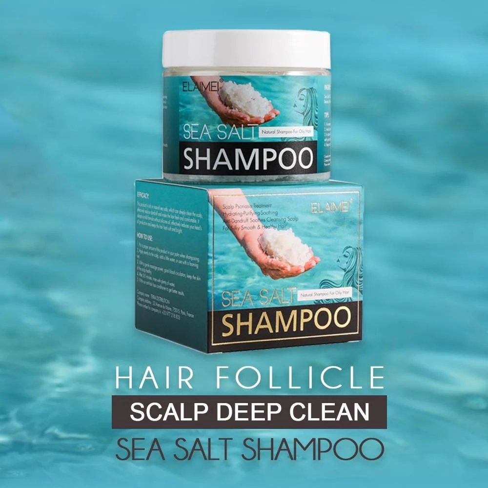 Hair Follicle Scalp Deep Clean Sea Salt Shampoo
