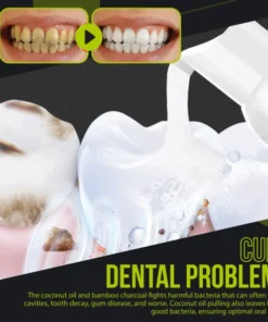 Coconut Oil Tooth Whitening Mousse