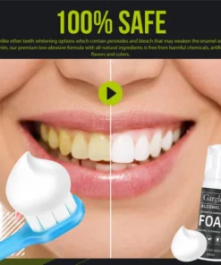 Coconut Oil Tooth Whitening Mousse
