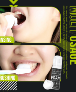 Coconut Oil Tooth Whitening Mousse