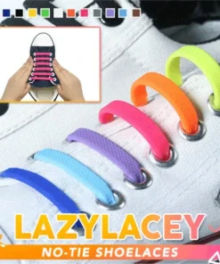 LazyLacey No-Tie Shoelaces (Set of 16)