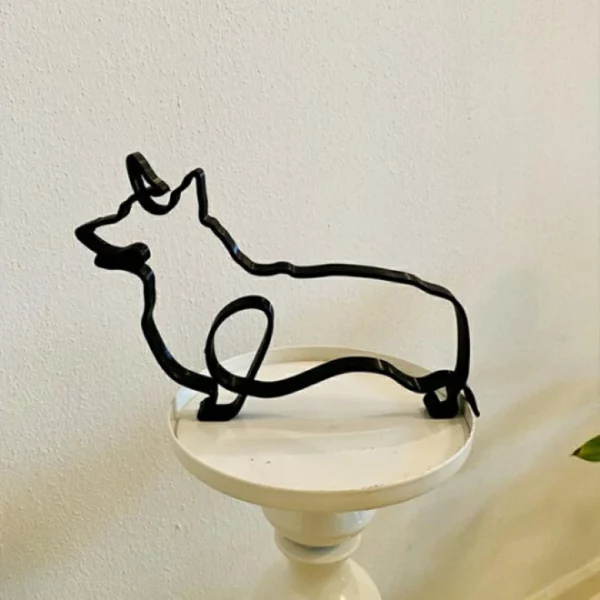 (Reducere de vară - 50% REDUCERE) 🐕Sculptură de artă minimalistă pentru câini🐕-Cumpărați 4+ obțineți o reducere suplimentară de 20%