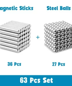 (🎅EARLY XMAS PROMOTIONS) DIY Magnetic Sticks And Balls - Buy 2 Get Extra 10% OFF