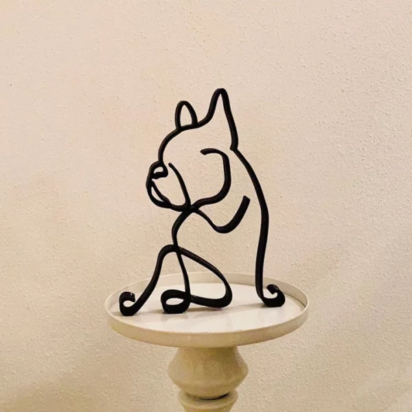 (Summer Flash Sale- 50% OFF) 🐕Dog Minimalist Art Sculpture🐕-Kaaft 4+ kritt Extra 20% OFF