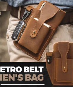 RETRO BELT WAIST MEN'S BAG