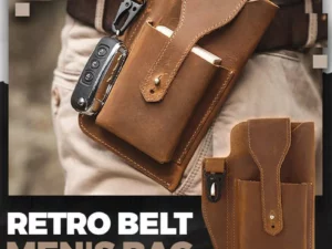 RETRO BELT WAIST MEN'S BAG