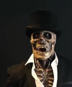 The latest skeleton biochemical mask for 2021-Creative GIF Introduction