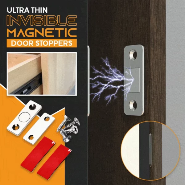 Early Christmas Hot Sale 50% OFF - Ultra-thin Invisible Magnetic Door Stoppers(👍BUY3 GET 1 FREE NOW)