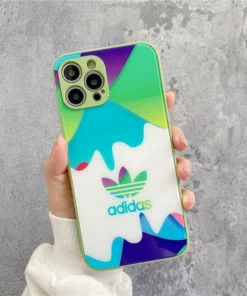 Fashion AD/SWOOSH Painting iPhone Case