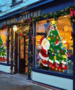 Felt Christmas Tree 4ft With LED Lights Strip 38 Pcs