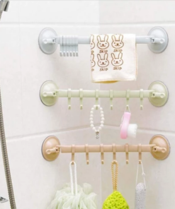 (🎅Early Christmas Promotion - 50% OFF) Shower & Kitchen Storage Hooks With Suction Cups, Buy 2 Get Extra 10% OFF