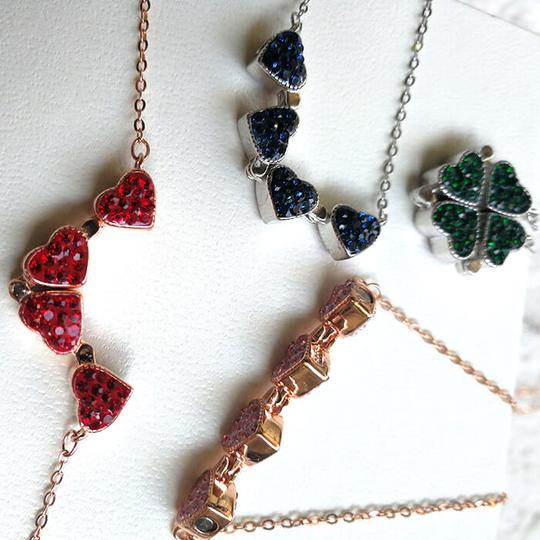 (š„HOT SALE NOW--50%OFF)Four leaf clover necklaceš„Buy 1 Get 1 Free