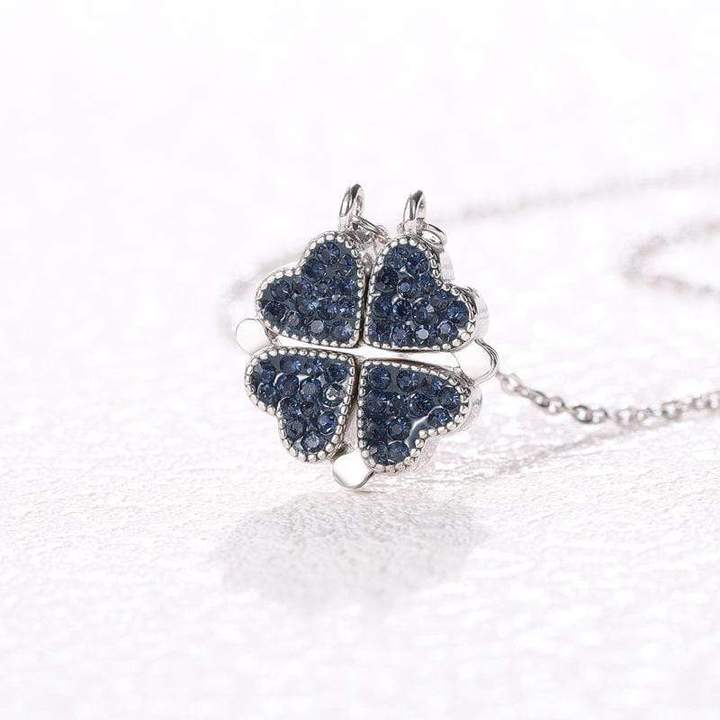 (š„HOT SALE NOW--50%OFF)Four leaf clover necklaceš„Buy 1 Get 1 Free