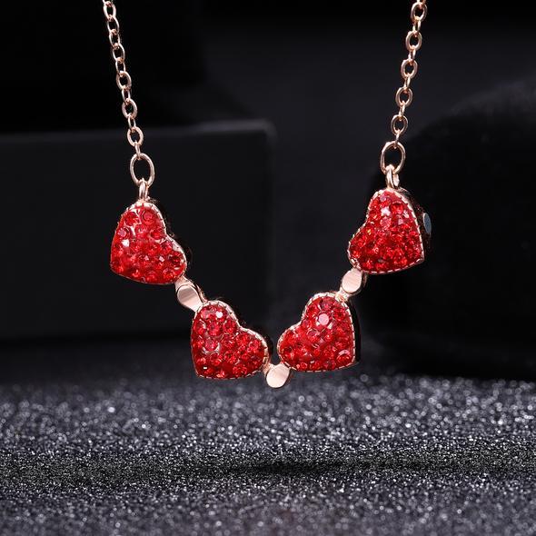 (š„HOT SALE NOW--50%OFF)Four leaf clover necklaceš„Buy 1 Get 1 Free