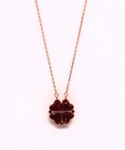 (š„HOT SALE NOW--50%OFF)Four leaf clover necklaceš„Buy 1 Get 1 Free