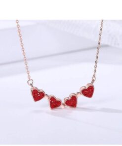 (š„HOT SALE NOW--50%OFF)Four leaf clover necklaceš„Buy 1 Get 1 Free