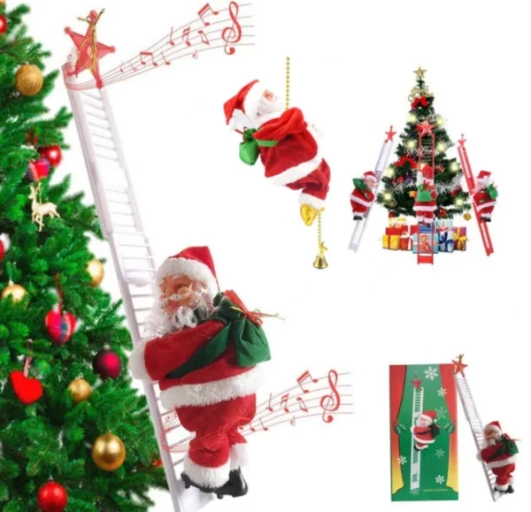 (🎄CHRISTMAS HOT SALE NOW-50% OFF)Santa Claus Musical Climbing Rope