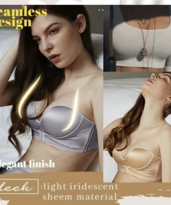 Invisible strapless non-slip sexy no steel ring tube top🎉