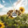 „You Are My Sunshine“ Sonnenblumen-Halskette
