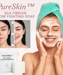 PureSkin™ Silk Fibroin Acne Fighting Soap