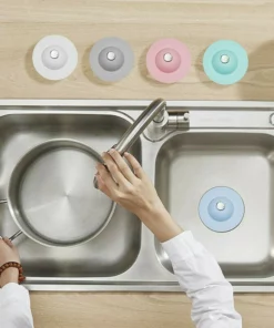 Push type waterproof silicone floor drain