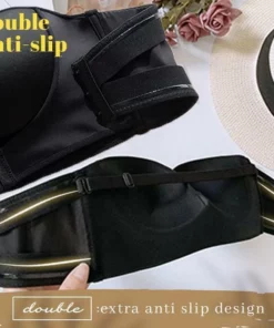 Invisible strapless non-slip sexy no steel ring tube top🎉