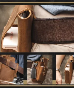 RETRO BELT WAIST MEN'S BAG