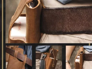 RETRO BELT WAIST MEN'S BAG