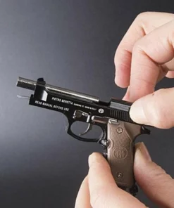 🔥Минијатурен пиштол за играчки Beretta со синџир за клучеви