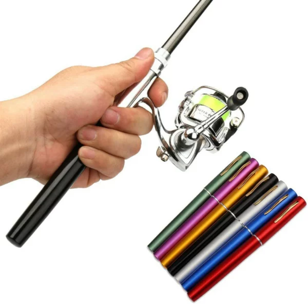 Pocket Fishing Rod ඔබේ සංචාර සහ ඊළඟ වික්‍රමය සඳහා විශිෂ්ටයි! !