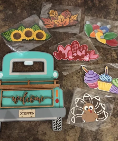 43% OFF Mother's Day Promotion |Interchangeable Vintage Truck Welcome Sign