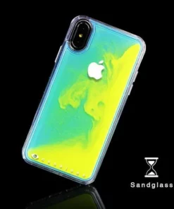 DYNAMIC NOCTILUCENT QUICKSAND PHONE CASE FOR IPHONE 7/8/7P/8P/X/XS/XR/XS/MAX/11/12