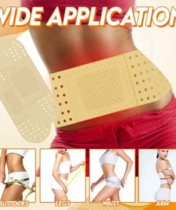 Self-Heating FIR Slimming Patch