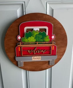 43% OFF Mother's Day Promotion |Interchangeable Vintage Truck Welcome Sign