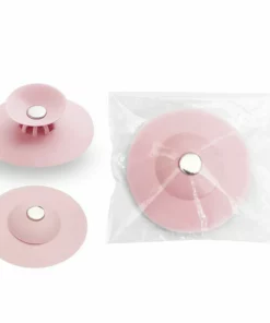 Push type waterproof silicone floor drain