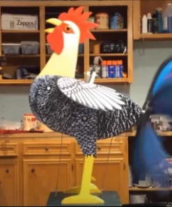 2021 Best Garden Decor💥The live rooster windmills